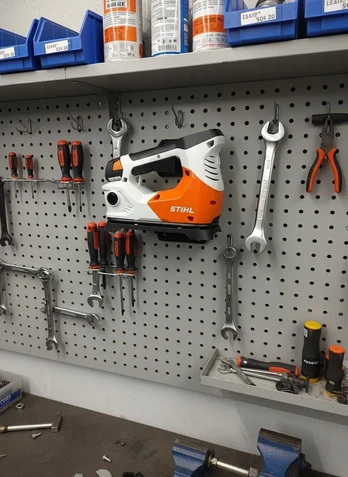 Garageprintslt STIHL KOA 20 sieninis laikiklis