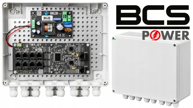 Poe switch'as Bcs-ip8gb/su/e-s / 8 prievadų Ip kameroms