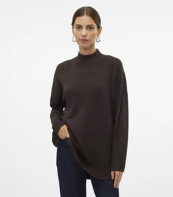 Vero Moda moteriškas megztinis 10290784*02, ruda