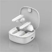 USAMS Belaidės Bluetooth ausinės 5.0 TWS SD series baltos spalvos BHUSD01
