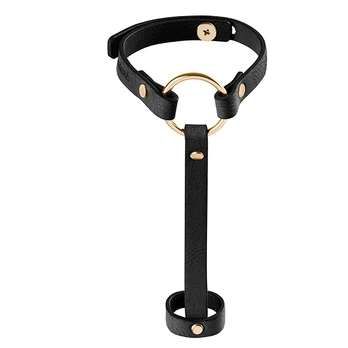Bijoux Indiscrets - Maze Simple Hand Piece Black seksualus diržas-petnešos