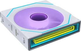 Lian Li UNI FAN SL-INF Wireless Fan, ARGB, PWM - Reverse Blade, 140mm, baltas