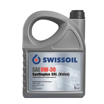 Variklių alyva Swissoil Sae Synthoplus SSL Volvo 0W-30, 5 L