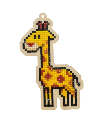 Deimantinės mozaikos suvenyras Giraffe WW261