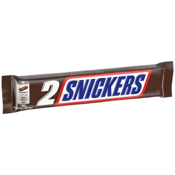 Šokoladinis batonėlis SNICKERS Kingsize, 75g (37,5x2)