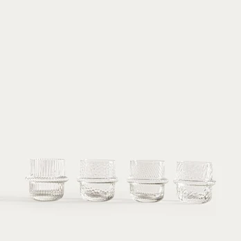 Homla stiklinė Noran 787805, 210 ml, 4 vnt.