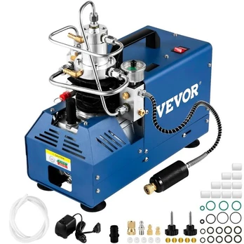 Elektrinis aukšto slėgio oro kompresorius Vevor, 1800 W.