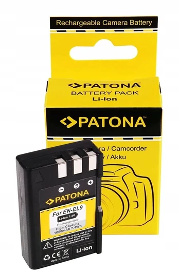 Patona akumuliatorius en-el9 pa-ak-1040, skirtas nikon