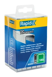 Rapid Kabės Nr140 10mm 5000 vnt plastikinė dėžutė kaina