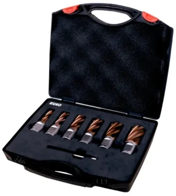 7 dalių gręžimo karūnų rinkinys RUKO HSS PerforMAX