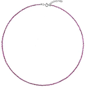 Again Jewelry AJKNA004 Ruby Bead Necklace