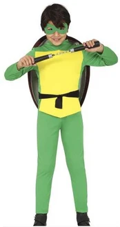 Fiesta Kriger skildpadde kostume