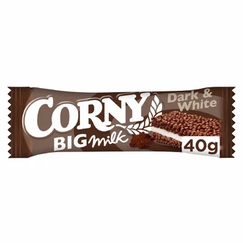 CORNY BIG MILK baton. su pertepimu Dark/White, 40g