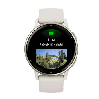 Garmin Vivoactive 5 išmanusis laikrodis Ivory