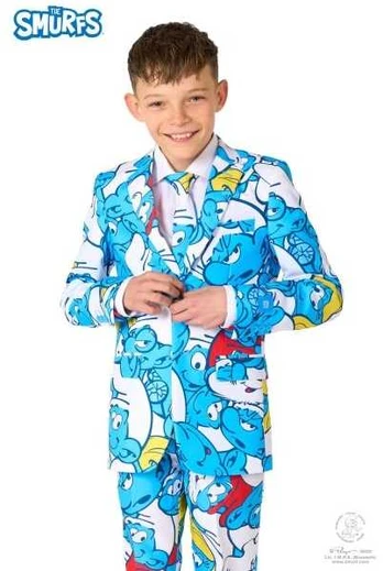 OppoKostiumas Smurfų kostiumas, paaugliams
