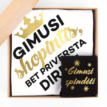 Dovanų rinkinys "Gimusi spindėti"