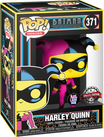 Figūrėlė Funko POP! DC Harley quinn juodas light Exlusive