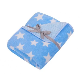 Balnket - 684 - 3D - size 80x90 - BLUE