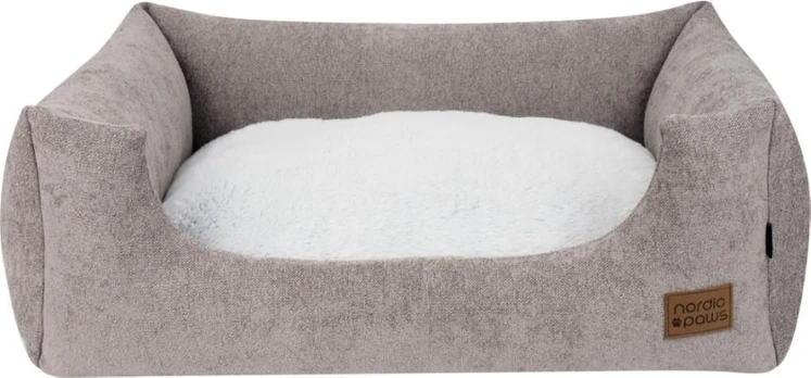 Nordic Paws - Pine Dog Bed - Grey - L 70 x 60 cm.