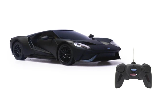 Jamara Ford GT 1:24 juodas matt 27MHz 6+