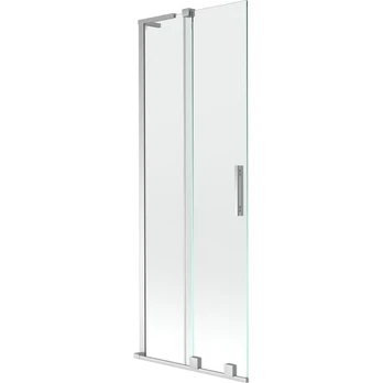 Vonios sienelė Mexen Velar L, 75 x 150 cm, Chrome/Transparent
