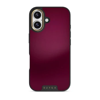 Dark Cherry - iPhone 17 Case, Elite Dark (MagSafe) / Gold