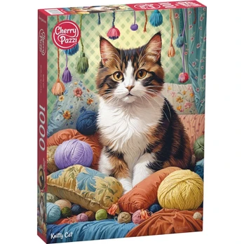 CherryPazzi dėlionė Knitty Cat 1000 det