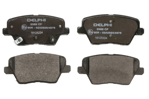 DELPHI LP3386 Brake pad set