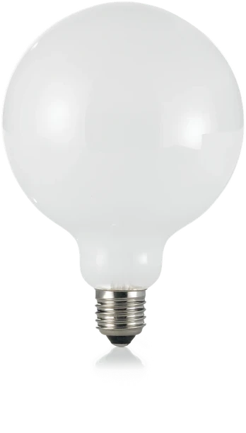8W LED lemputė E27, 3000K, balta, 101354