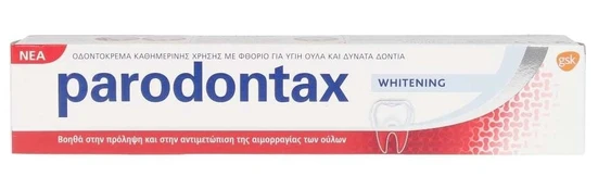 Dantų pasta Parodontax Whitening Toothpaste, 75 ml