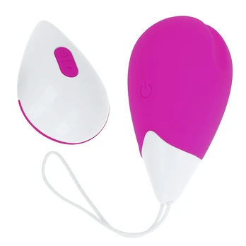 Ohmama Stimulating OHMAMA - TEXTURED VIBRATING EGG 10 MODES PURPLE AND Baltas