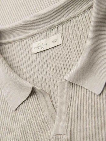 men's polo shirt - light pilka