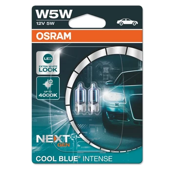 OSRAM W5W COOL BLUE INTENSE T10 Lemputės