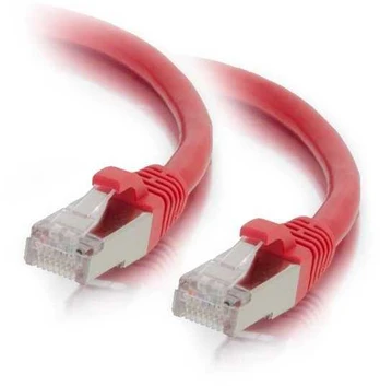 Mercodan KAT6A S/FTP 1,5m, R?d, Patchkabel, Halogenfri LSZH,