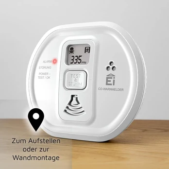 Ei Electronics Ei208d 10 metų anglies monoksido detektorius