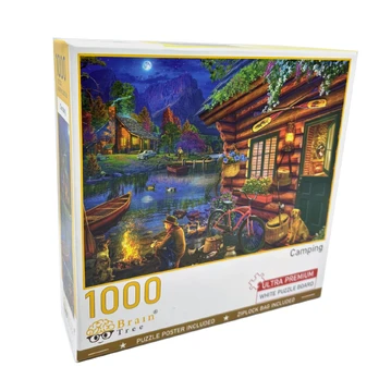 Brain Tree Games Brain Tree dėlionė, Stovyklavimas, 1000 det.