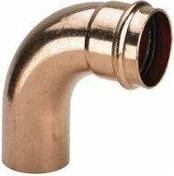 Viega Bend 90° 1 flanšas 54 mm (291 716)