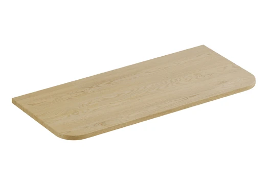 Stalviršis COMAD Ovalia Cremona, 100x 45.8 x 2,2 cm