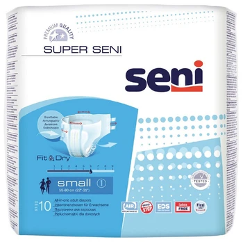 Sauskelnės Seni Super, Small, 10 vnt.