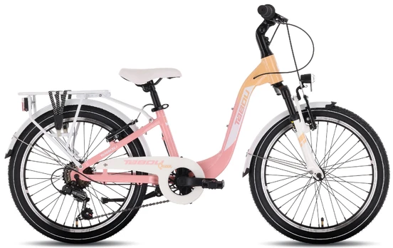 Dviratis Tabou Queen 20 coral-white