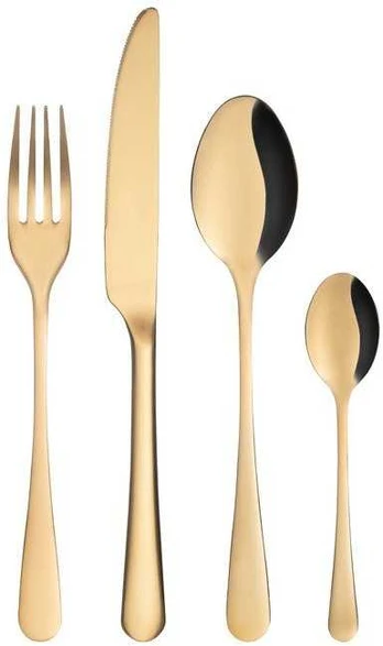 Maku Cutlery auksinis 16 pcs