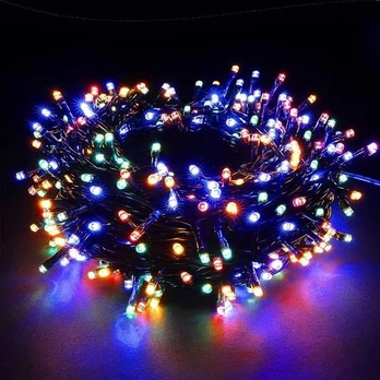 LED Christmas string 50m, multicolor, 31V, IP44, 400LED