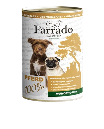 Farrado konservai šunims su arkliena, 400 g