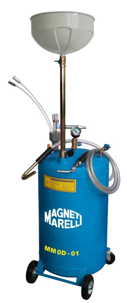 Oil drainer with extractor 70l