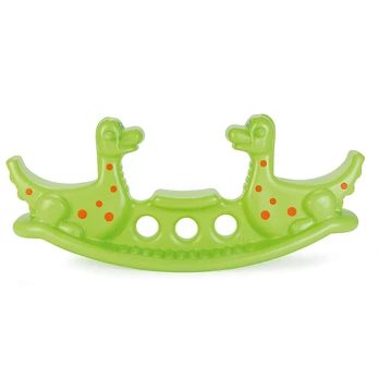 WOOPIE Rocker Multiplayer Dino Equivalent Swing Light Žalias