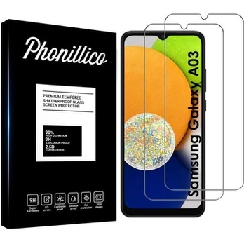 Grūdintas Stiklas Samsung A03 [2 Vnt.] Ekrano Apsaugos Plėvelė Phonillico®