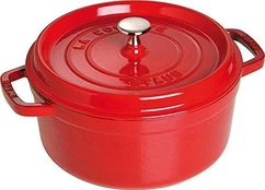STAUB Puodas STAUBAS, apskritas, 3/8 ltr, universalus raudonas kaina
