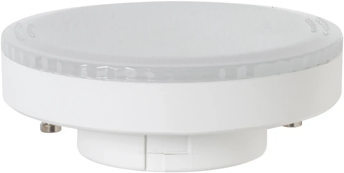 6W LED lemputė, balta, GX53, 4000K, dimeriuojama