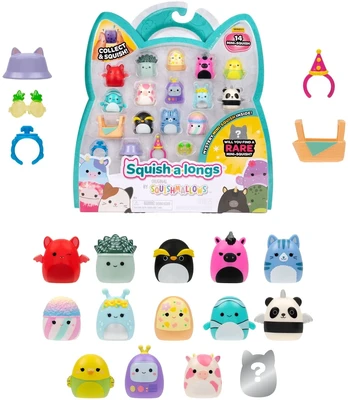 Squishalongs - 2,5 cm 14 Pack S5 (SQAL0267)