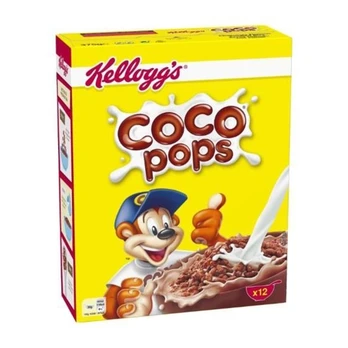 Traškūs spraginti ryžiai su šokoladu KELLOGG'S COCO POPS, 330 g
